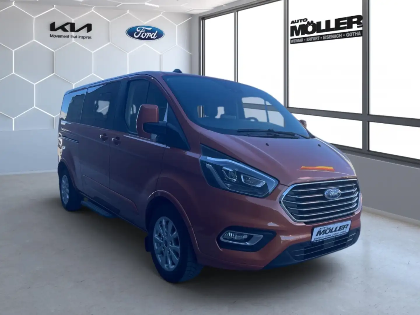 Ford Tourneo Custom L2 Titanium  Sitzheizung + Navi + Rückfahrkam. + P Orange - 2