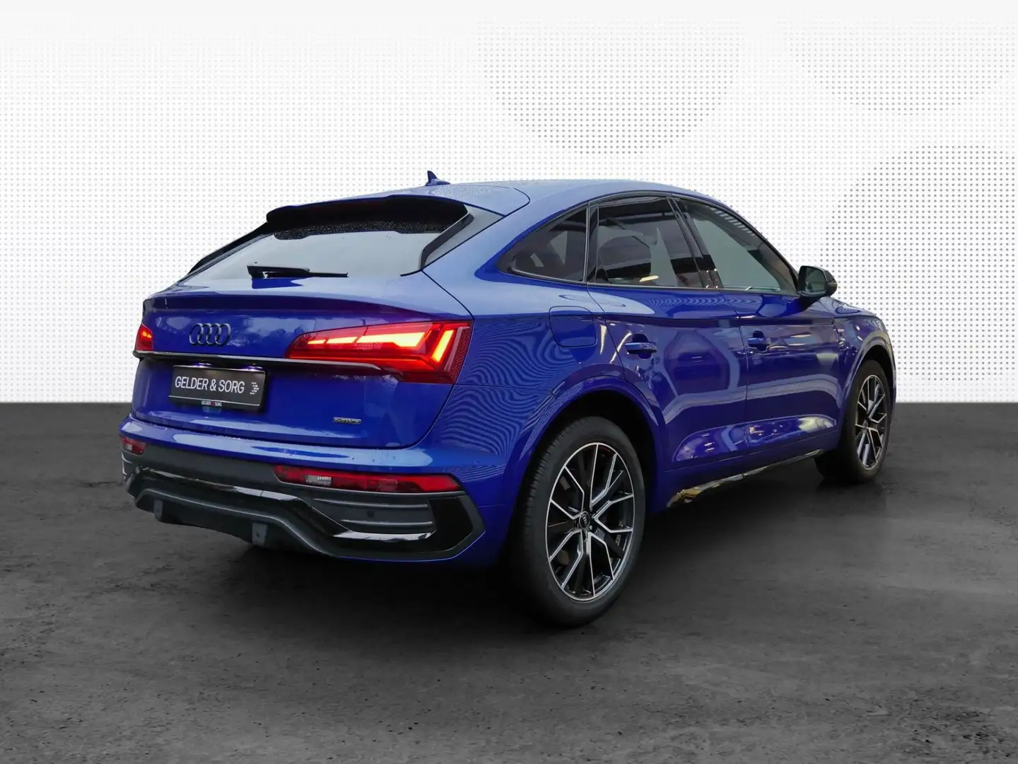 Audi Q5 55 TFSIe qu. S line *Matrix*B&O*ACC Bleu - 2
