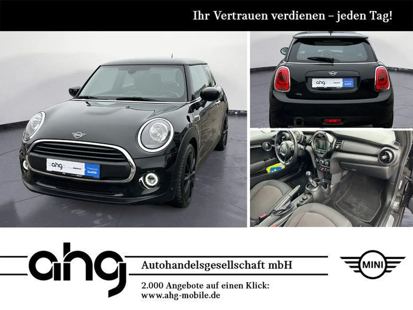 MINI One One Klima PDC Sitzhzg. Vorn MF Lenkrad ISOFIX Schwarz - 1