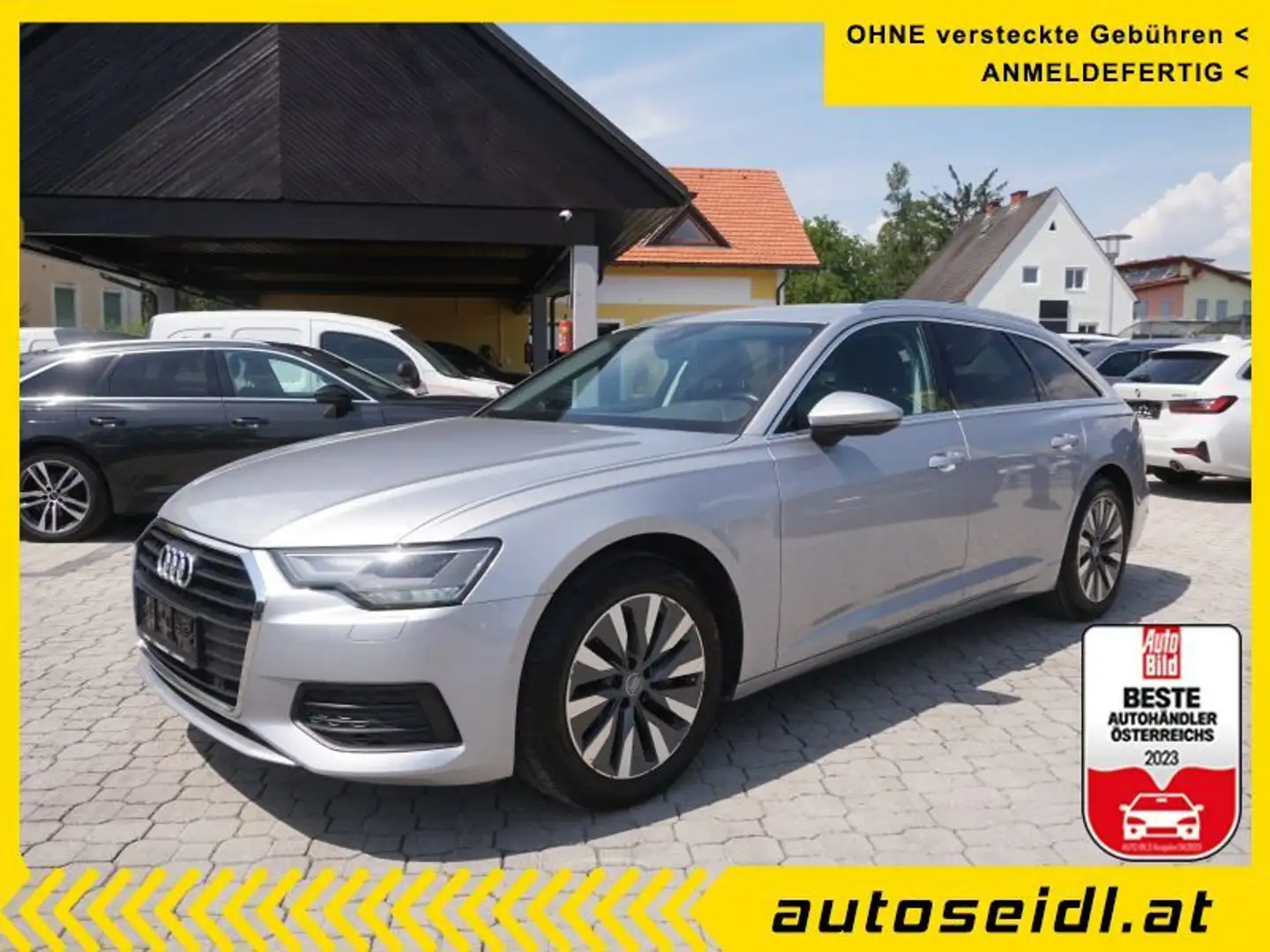 Audi A6 Avant 40 TDI S-tronic *18"ALU+NAVI+LED* Silber - 1