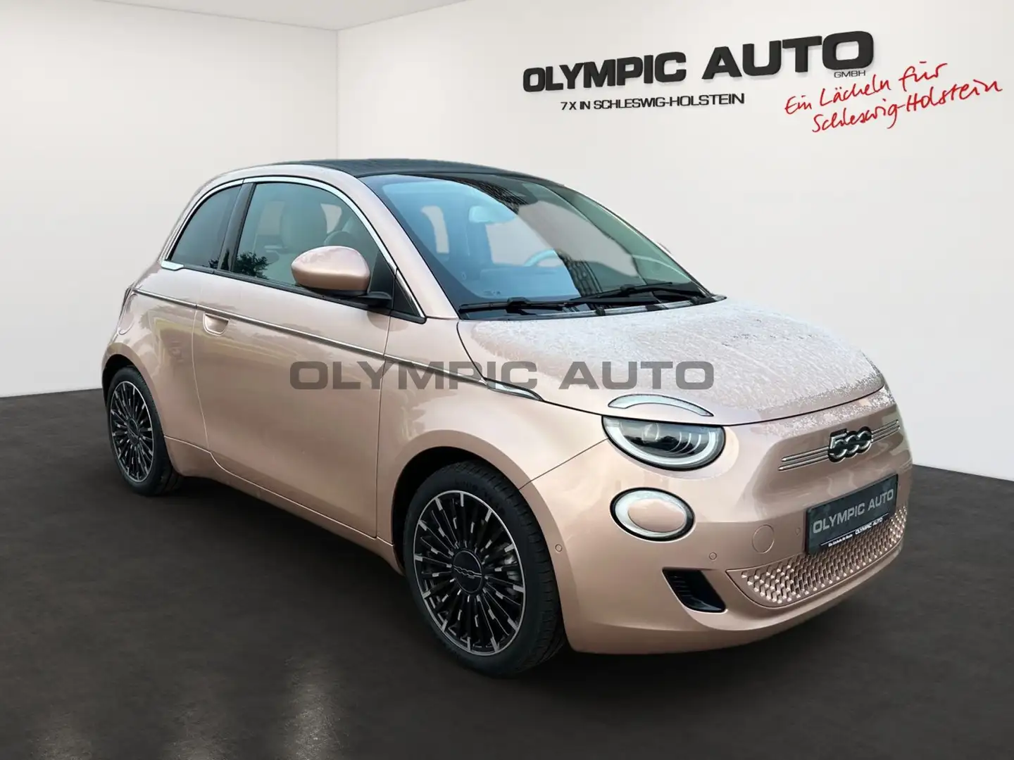 Fiat 500e Cabrio La Prima NAVI SITZHZG LED Gold - 2