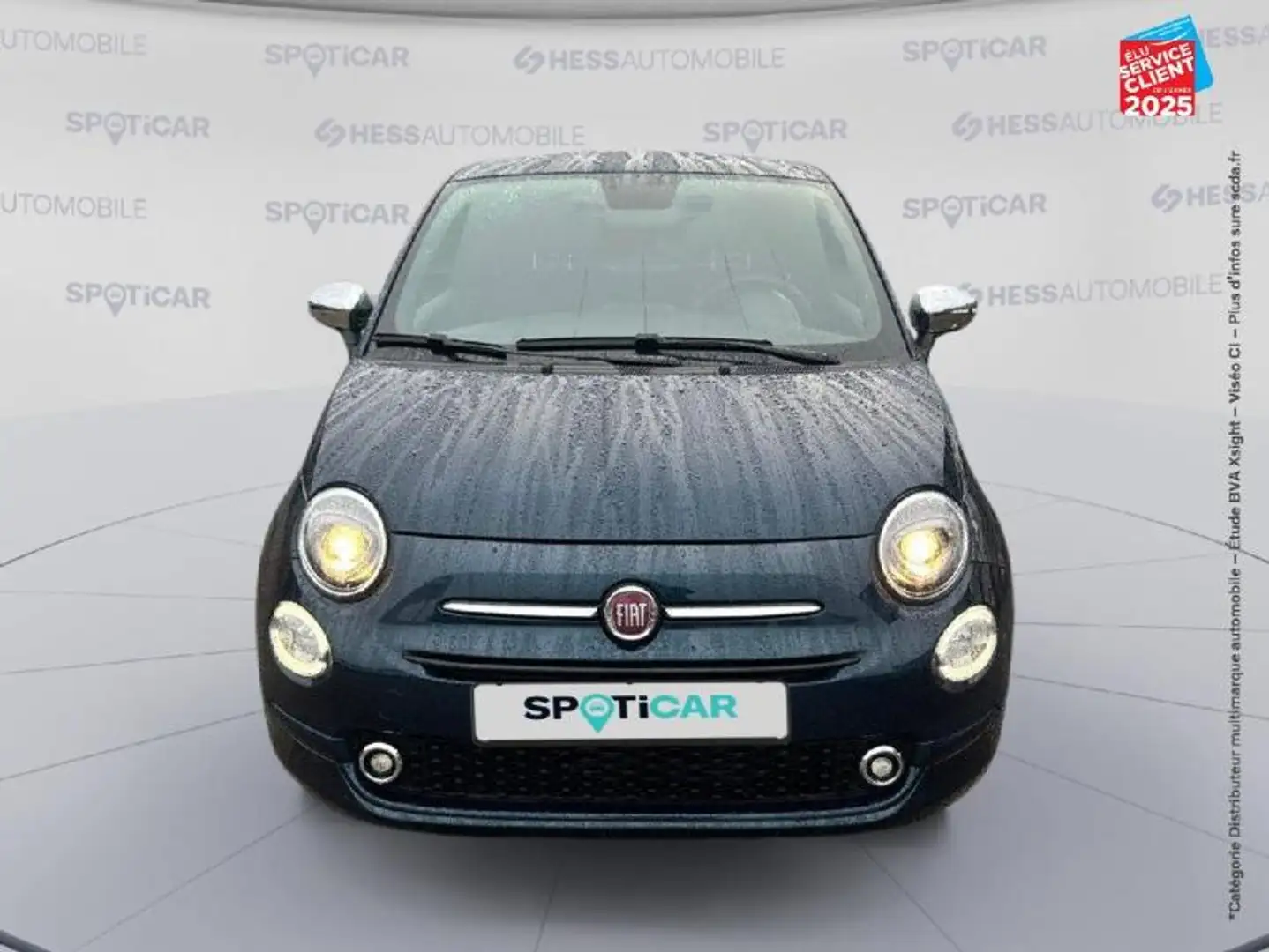 Fiat 500 1.0 70ch BSG S\u0026S Pack Confort \u0026 Style Vert - 2