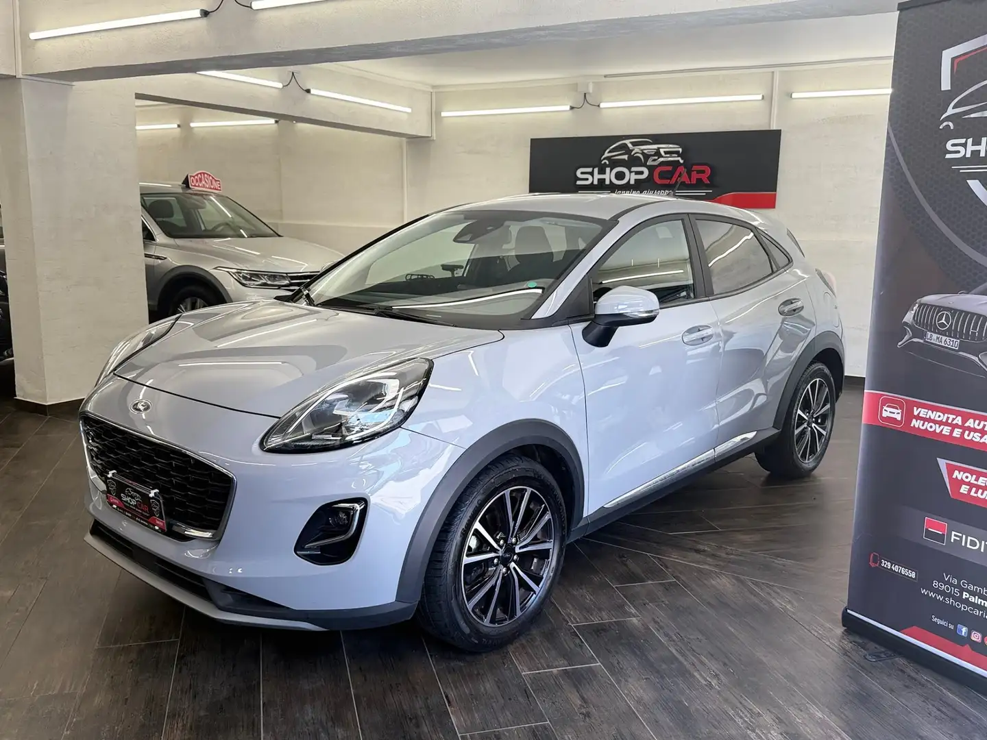 Ford Puma 1.0 EcoBoost 125 CV S&S aut. Titanium Grigio - 1
