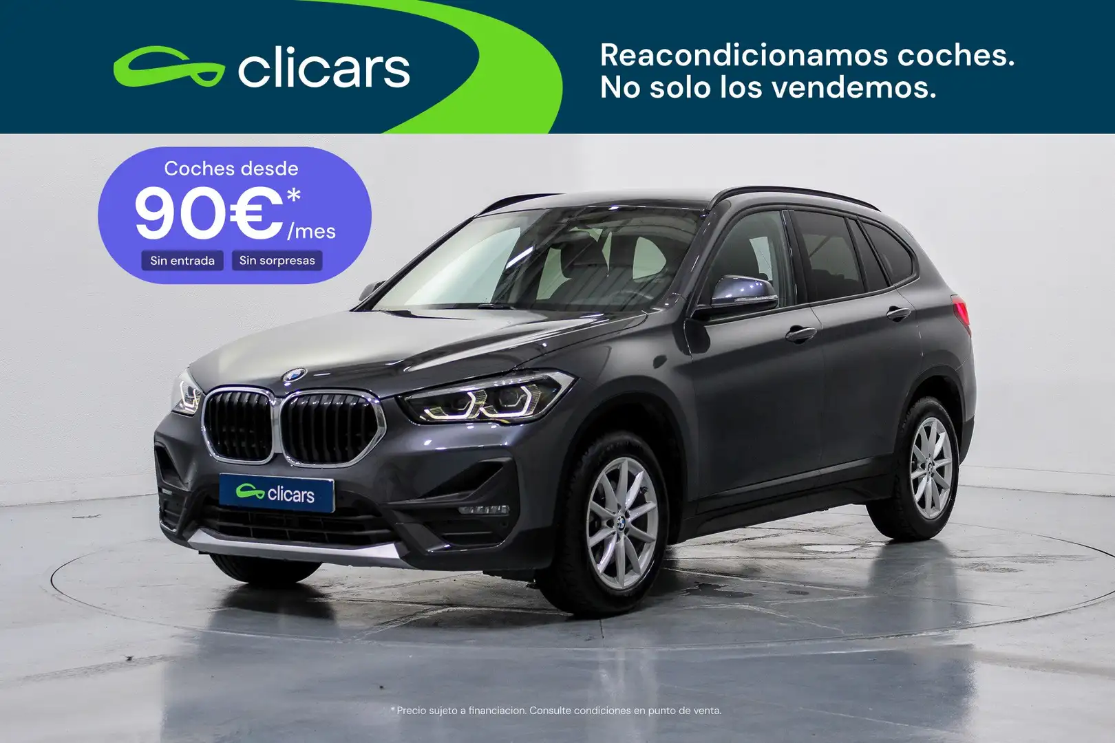 BMW X1 sDrive 18dA Corporate Gris - 1