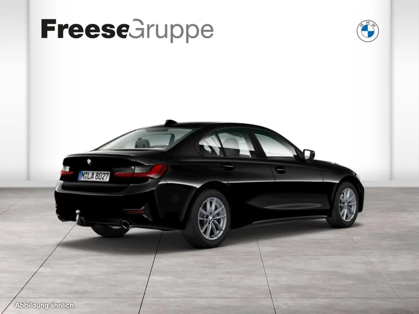 BMW 330 d Limousine DAB LED AHK Klimaaut. PDC Zwart - 2