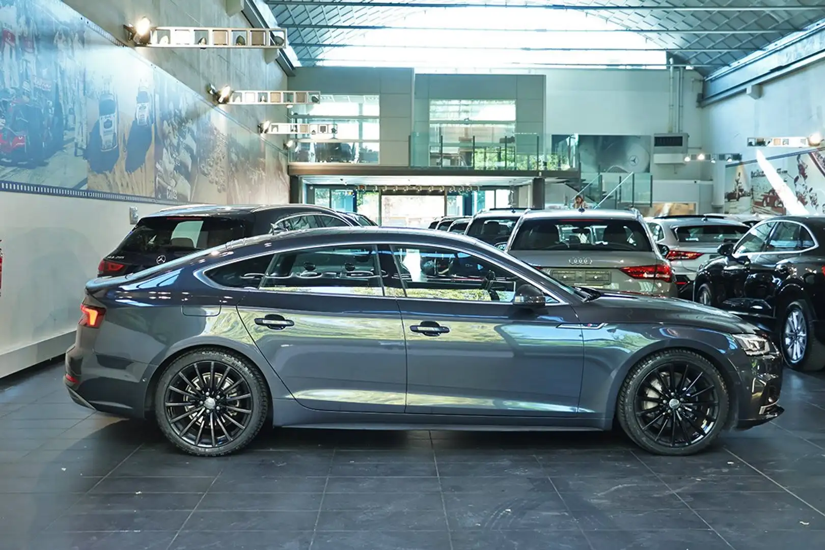 Audi A5 40 TDI Sportback S-Tronic S-Line - VIRTUAL/MATRIX Grigio - 2