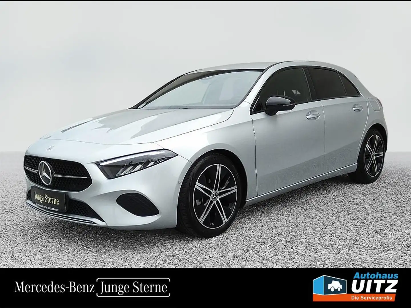 Mercedes-Benz A 180 Progressive +Night+LED+Shz+Rfk Argent - 1
