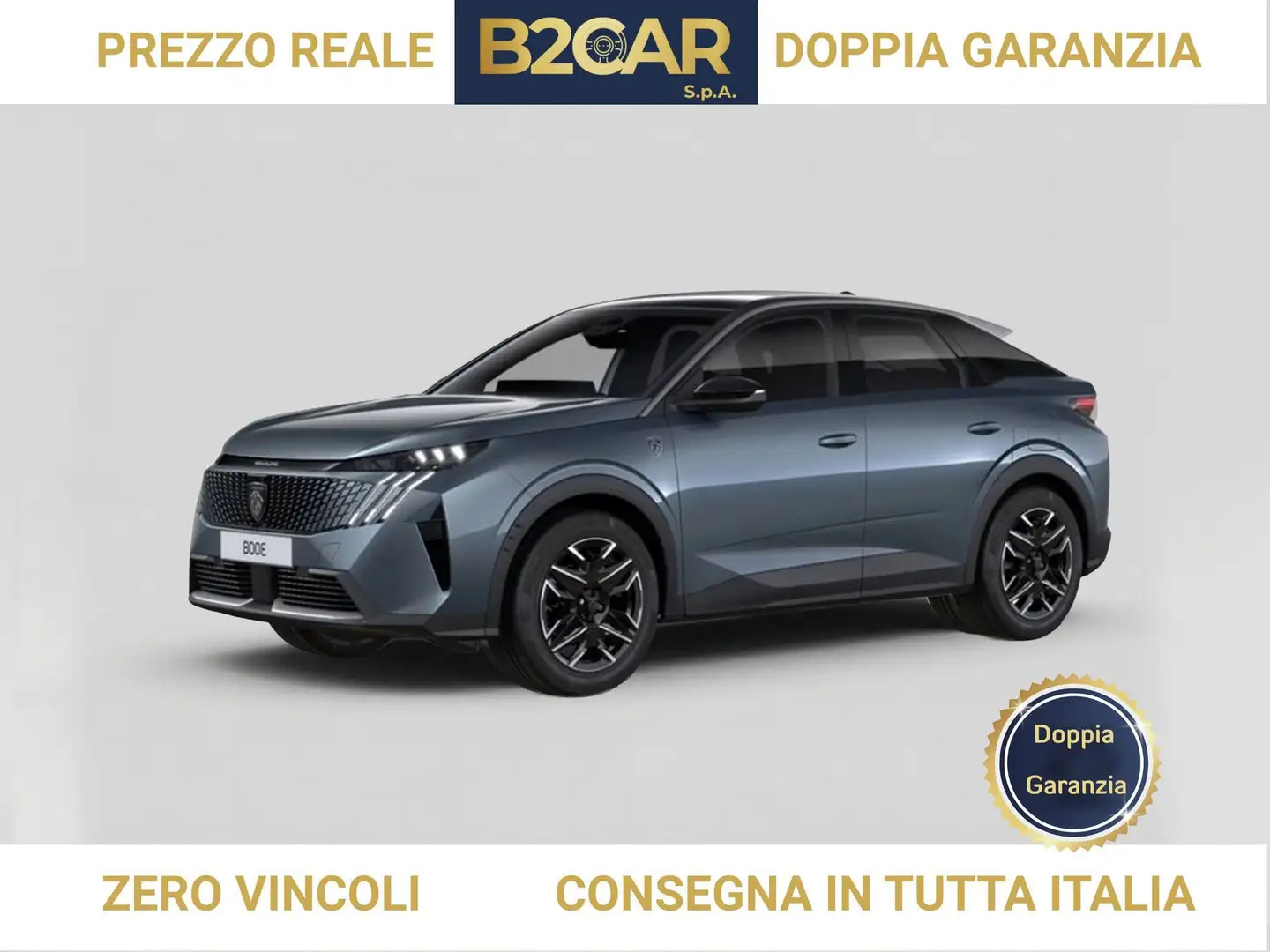 Peugeot 3008 3008 Hybrid 136 e-DCS6 GT  tetto nero Blu/Azzurro - 1