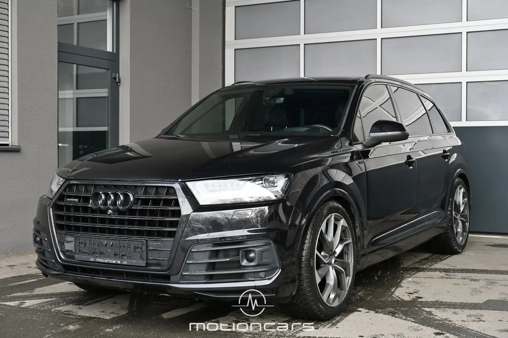 Audi Q7 3.0 TDI DPF quattro S-line Pickerl NEU Schwarz - 1