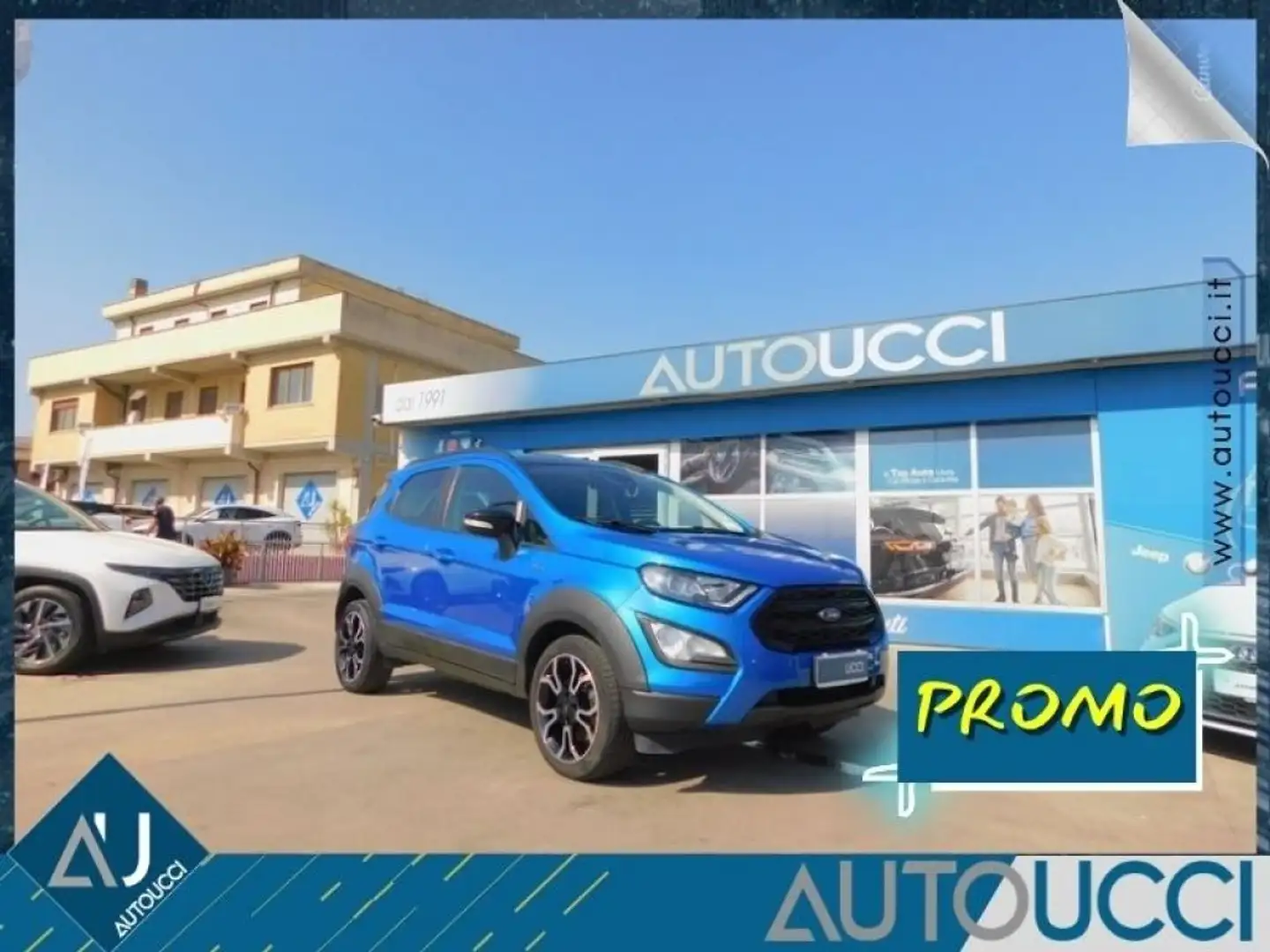 Ford EcoSport 1.0 EcoBoost 125 CV S&S  Active Blu/Azzurro - 1