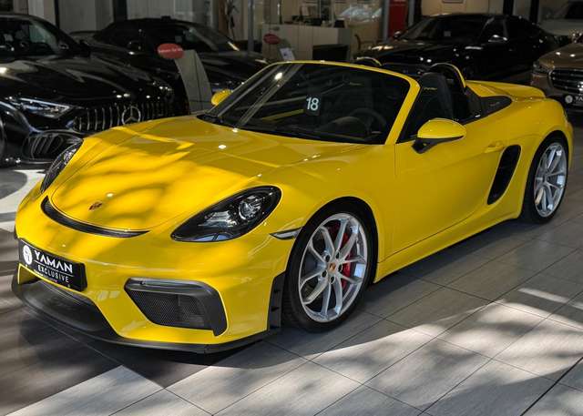 Imagine Porsche Boxster 718 Spyder * 1.Hd * Sportabgas *