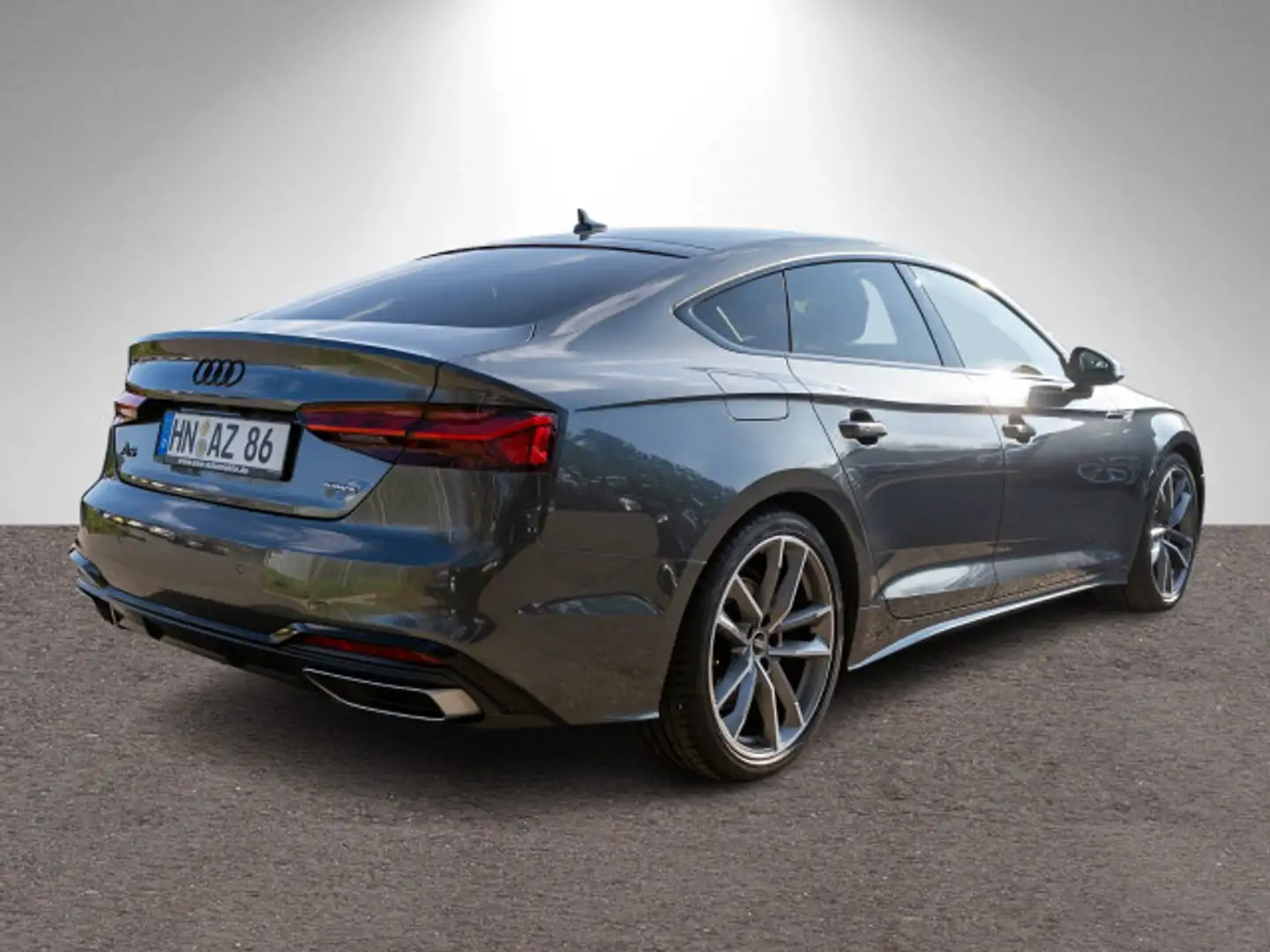 Audi A5 S line 40TDI quattr Navi Matrix AHK Grau - 2