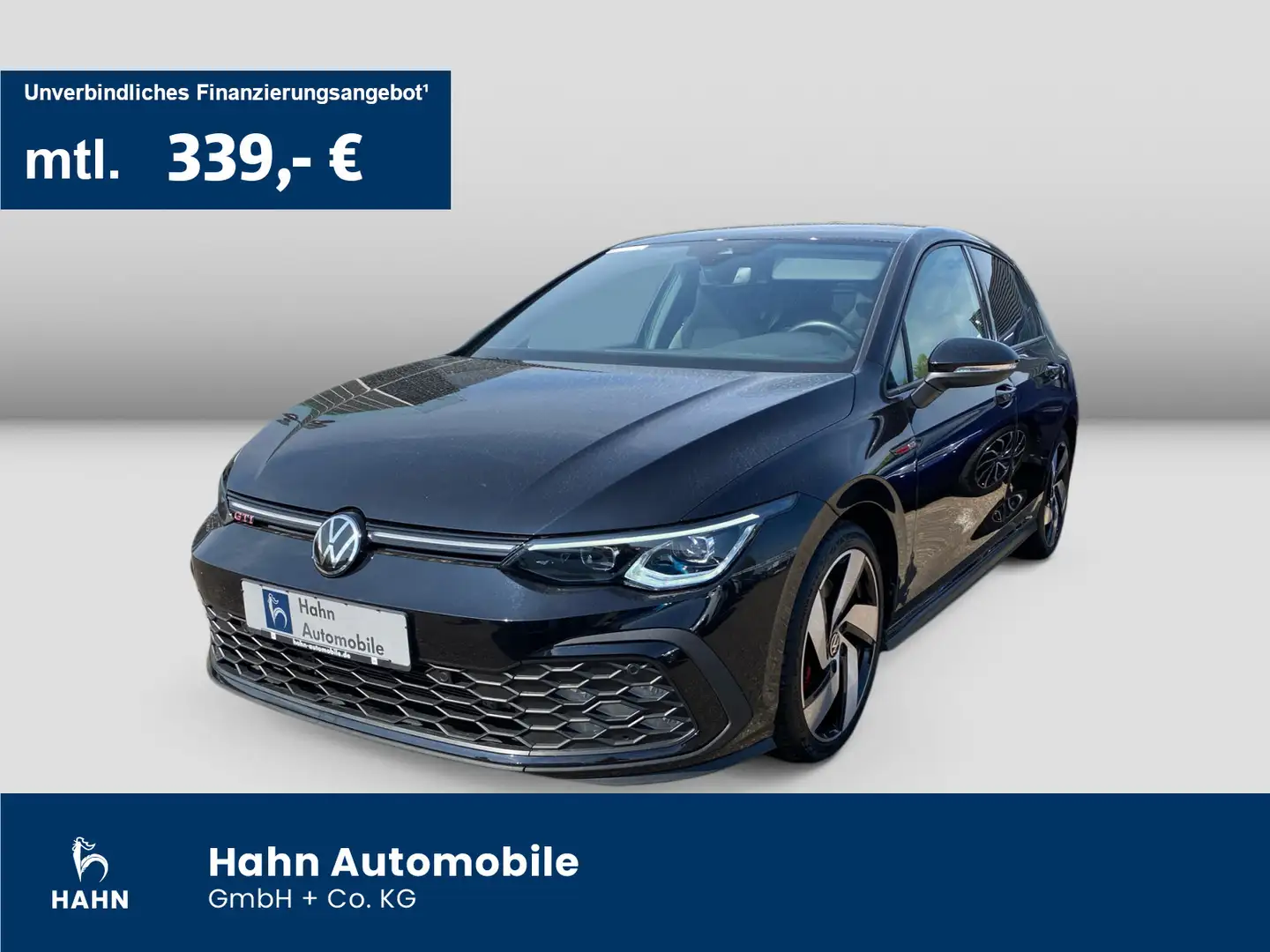 Volkswagen Golf GTI 2.0TSI ACC Cam LED Navi CarConnect Schwarz - 1