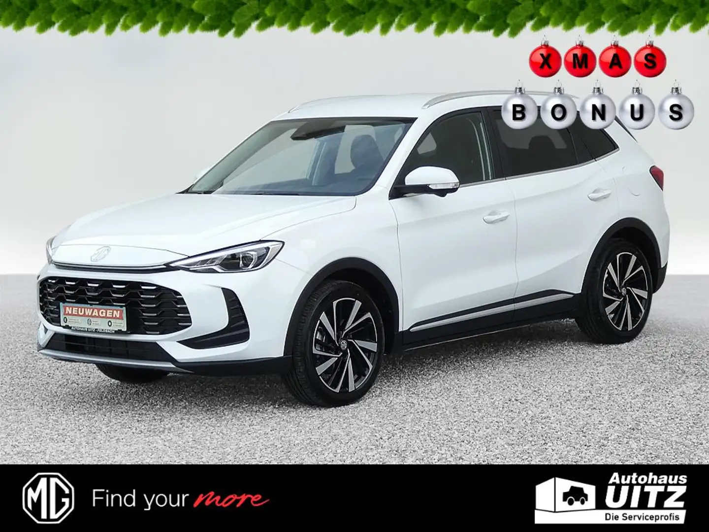 MG ZS Hybrid+ Luxury 360°Kam+LED+Distr+Navi+SHZ+LHZ Weiß - 1