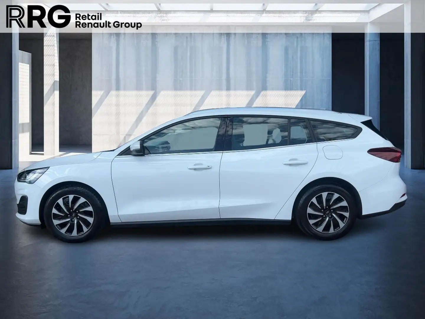 Ford Focus Turnier 1.5 EcoBlue Titanium Automatik Weiß - 2