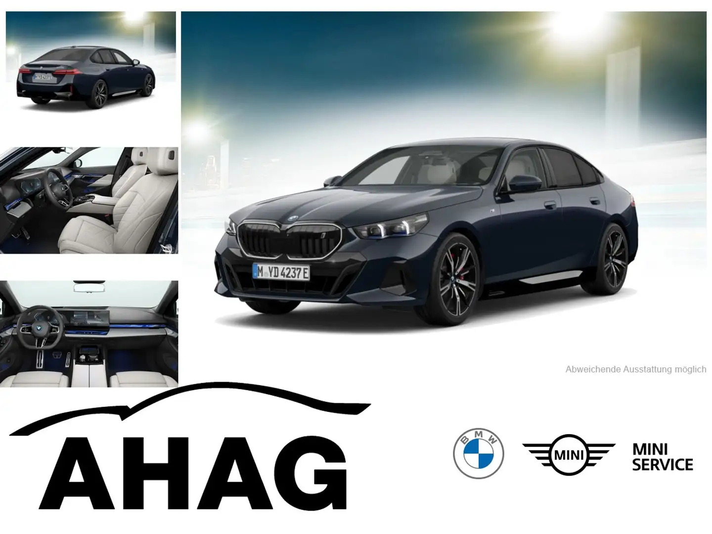 BMW i5 eDrive40 Komfortsitze Klimaaut. Noir - 1