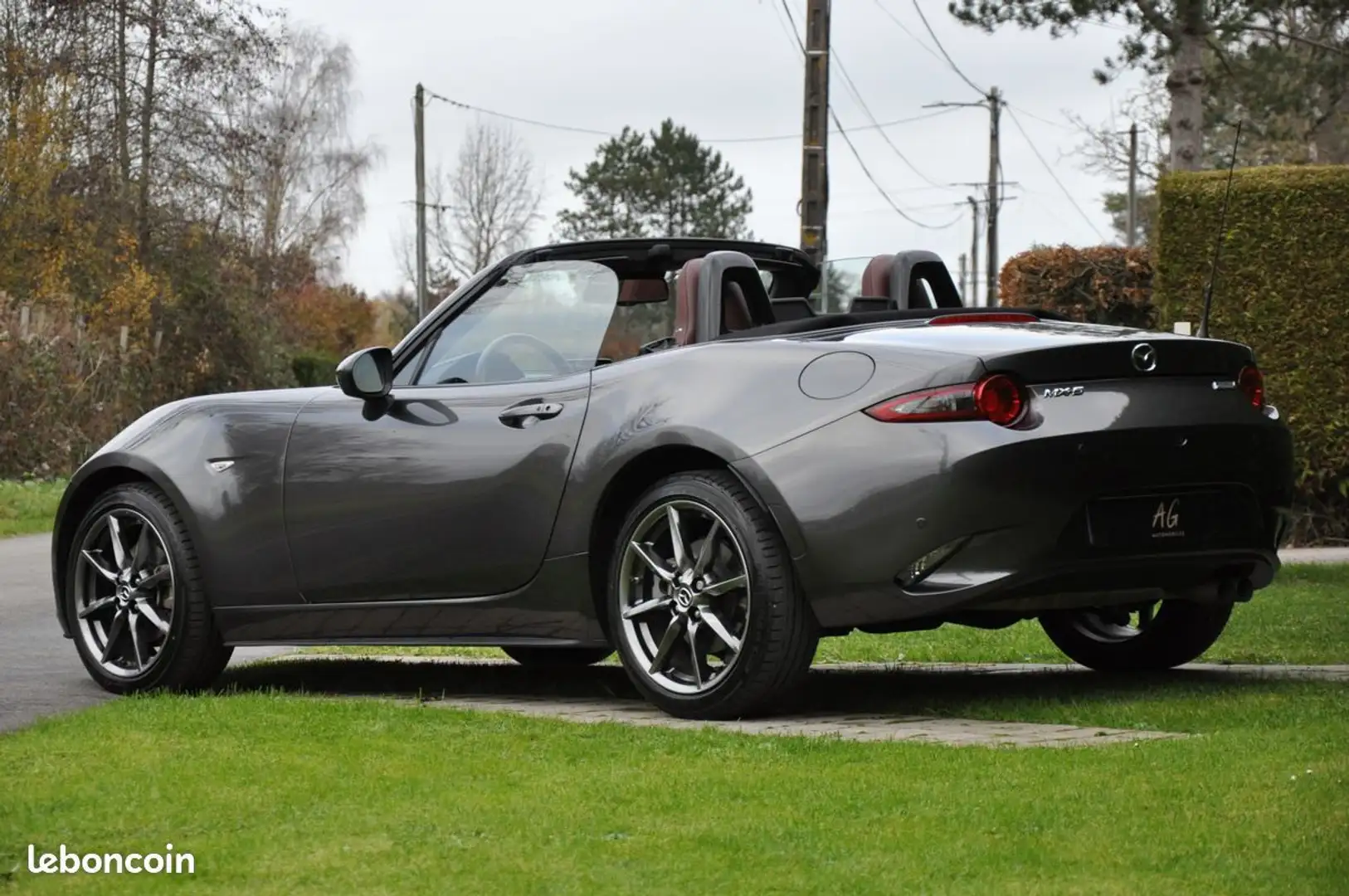 Mazda MX-5 MX5 2.0 Skyactiv-G 184 BM6 Sélection Pack Innovation 06-2019 15300kms Gris - 2