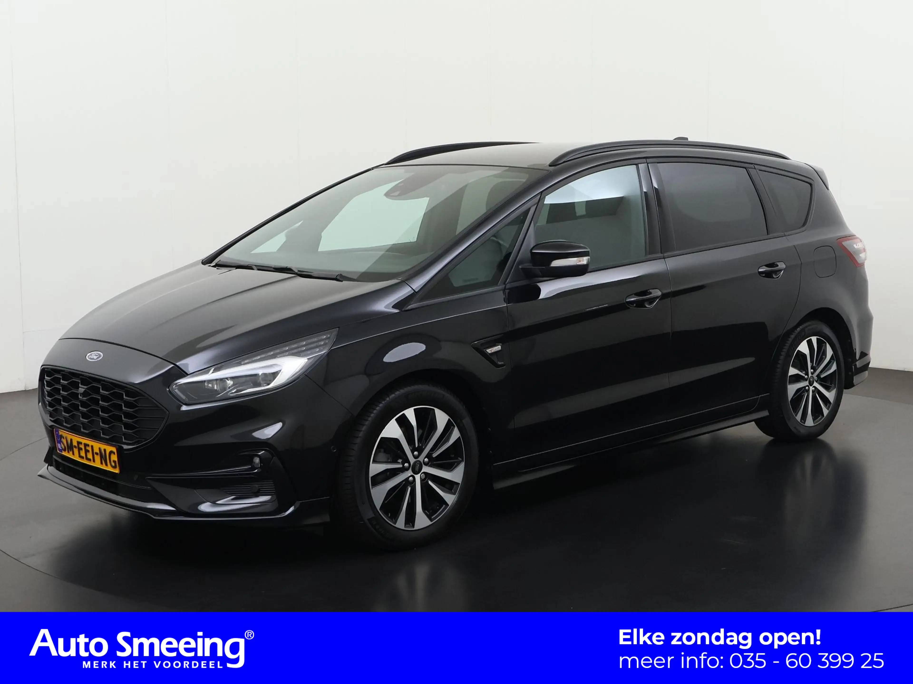 Ford S-Max 2.5 FHEV ST-Line | 7 Persoons | Leder | Zondag Ope