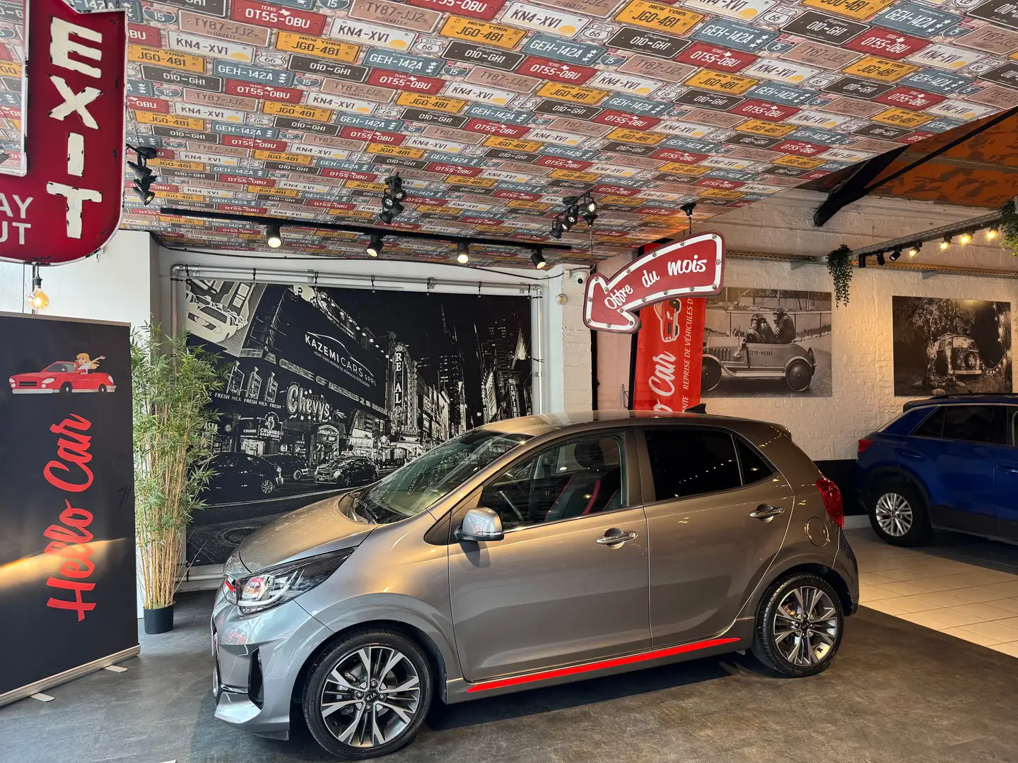 Kia Picanto 1.2i GT Line * BOITE AUTO * Réservée * Gris - 1