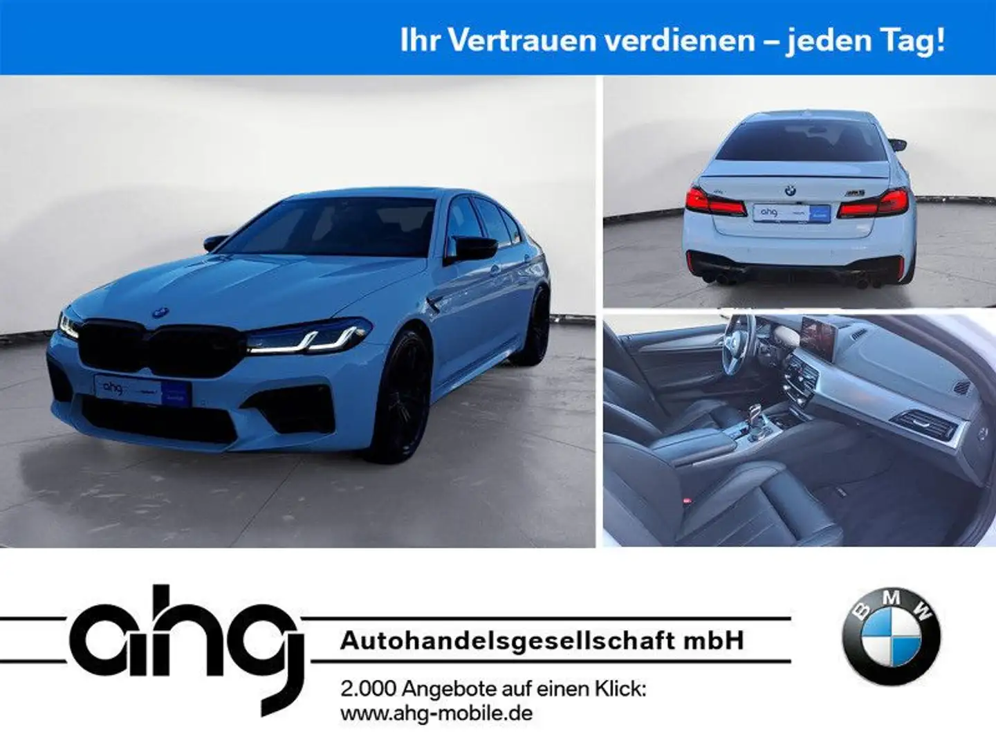 BMW M5 Competition xDrive Competition Paket Glasdach Blanc - 1