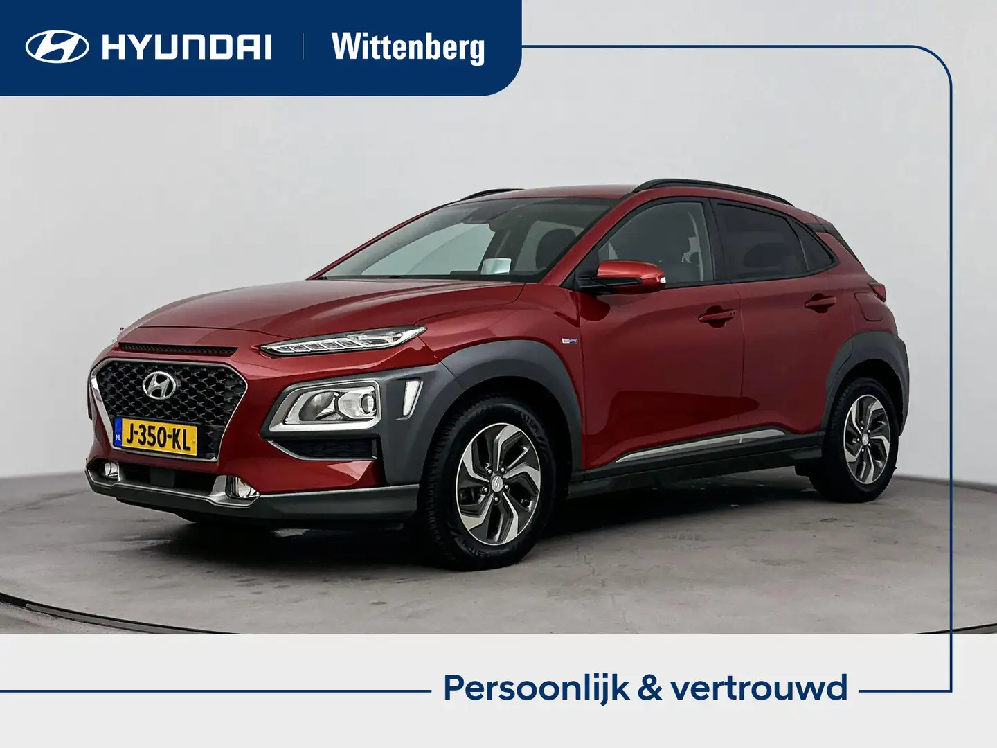 Hyundai KONA 1.6 GDI HEV Fashion | Navi | Camera | Cruise contr Rouge - 1