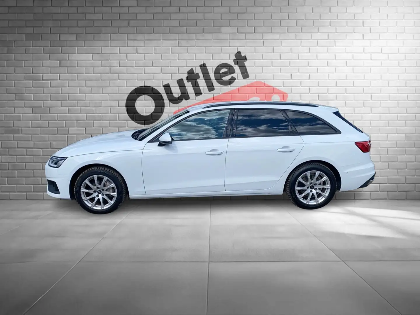 Audi A4 40 TDI quattro Weiß - 2