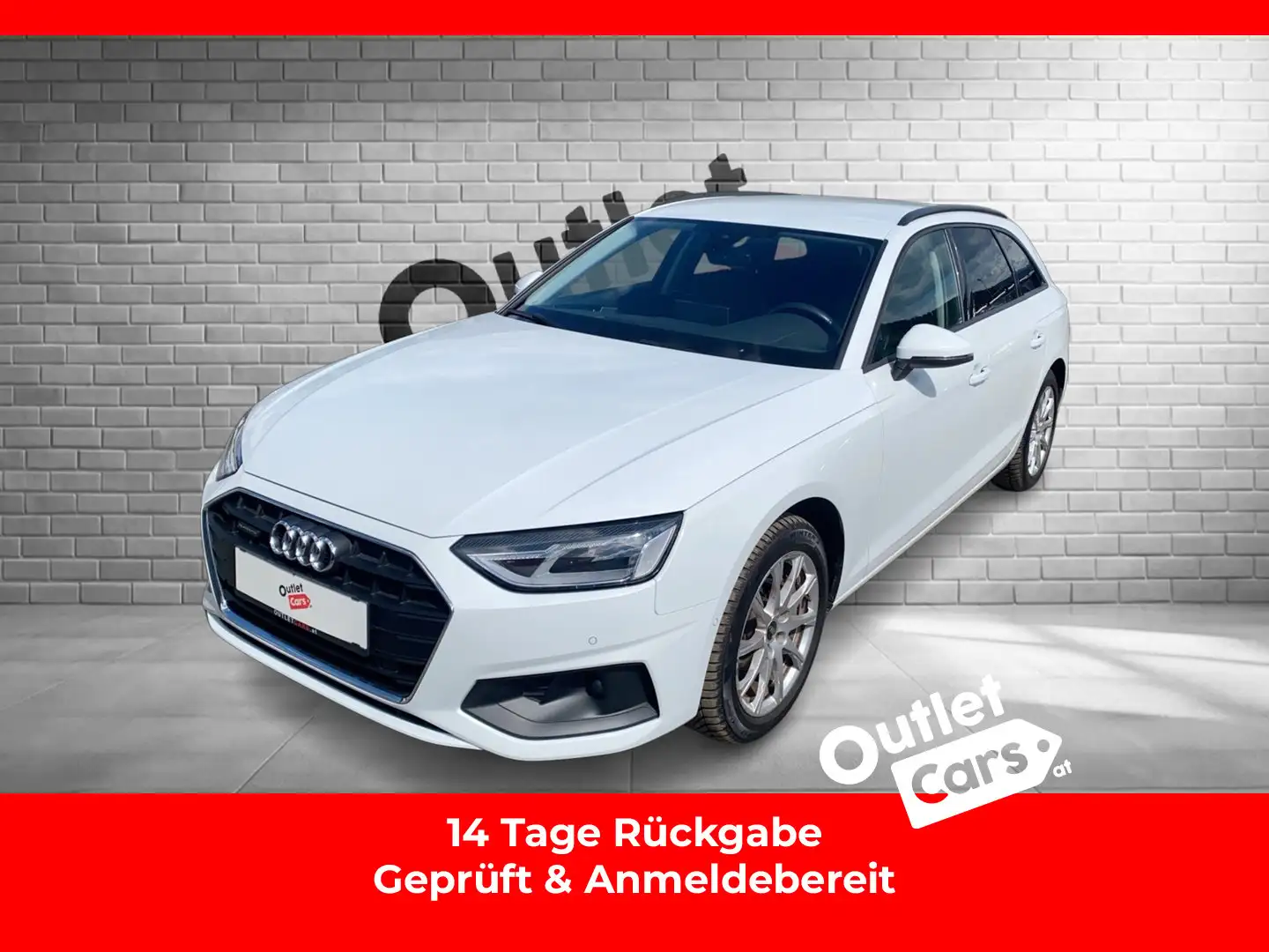 Audi A4 40 TDI quattro Weiß - 1