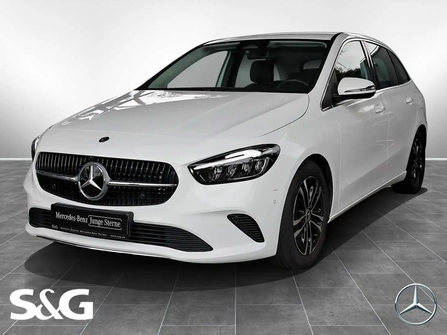 Mercedes-Benz B 200 KAMERA+CARPLAY+MBUX+SPURHALTE+LED+PDC+17" Weiß - 1