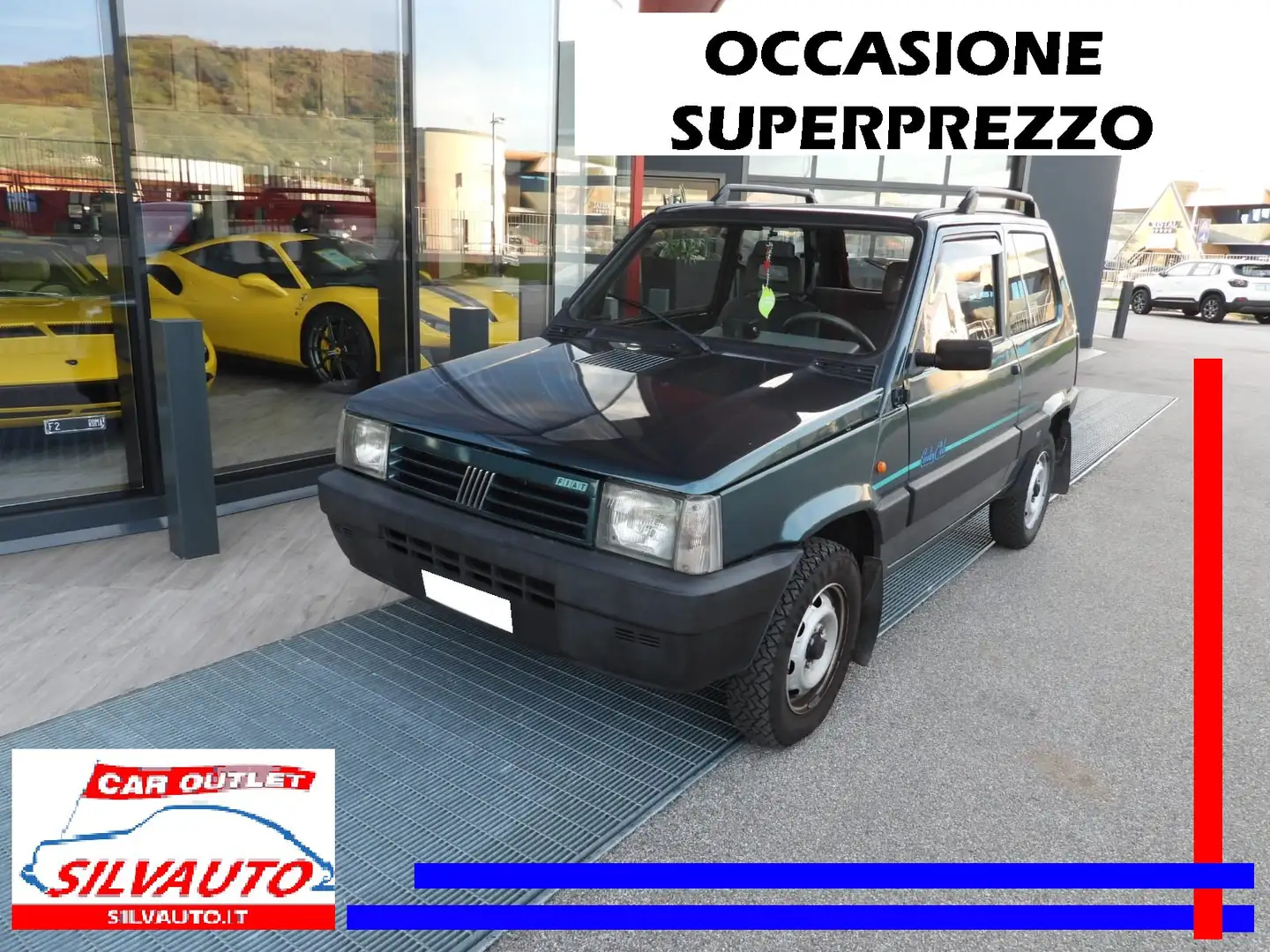 Fiat Panda 4X4 1.1 COUNTRY CLUB - UNICOPROPRIETARIO (1995) Grün - 1