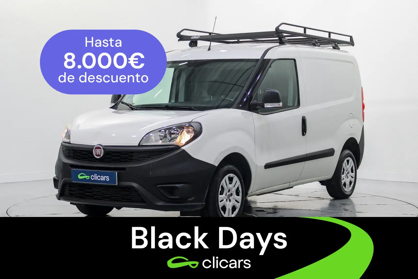 Fiat Dobló Cargo 1.3Mjt SX 70kW Blanc - 1