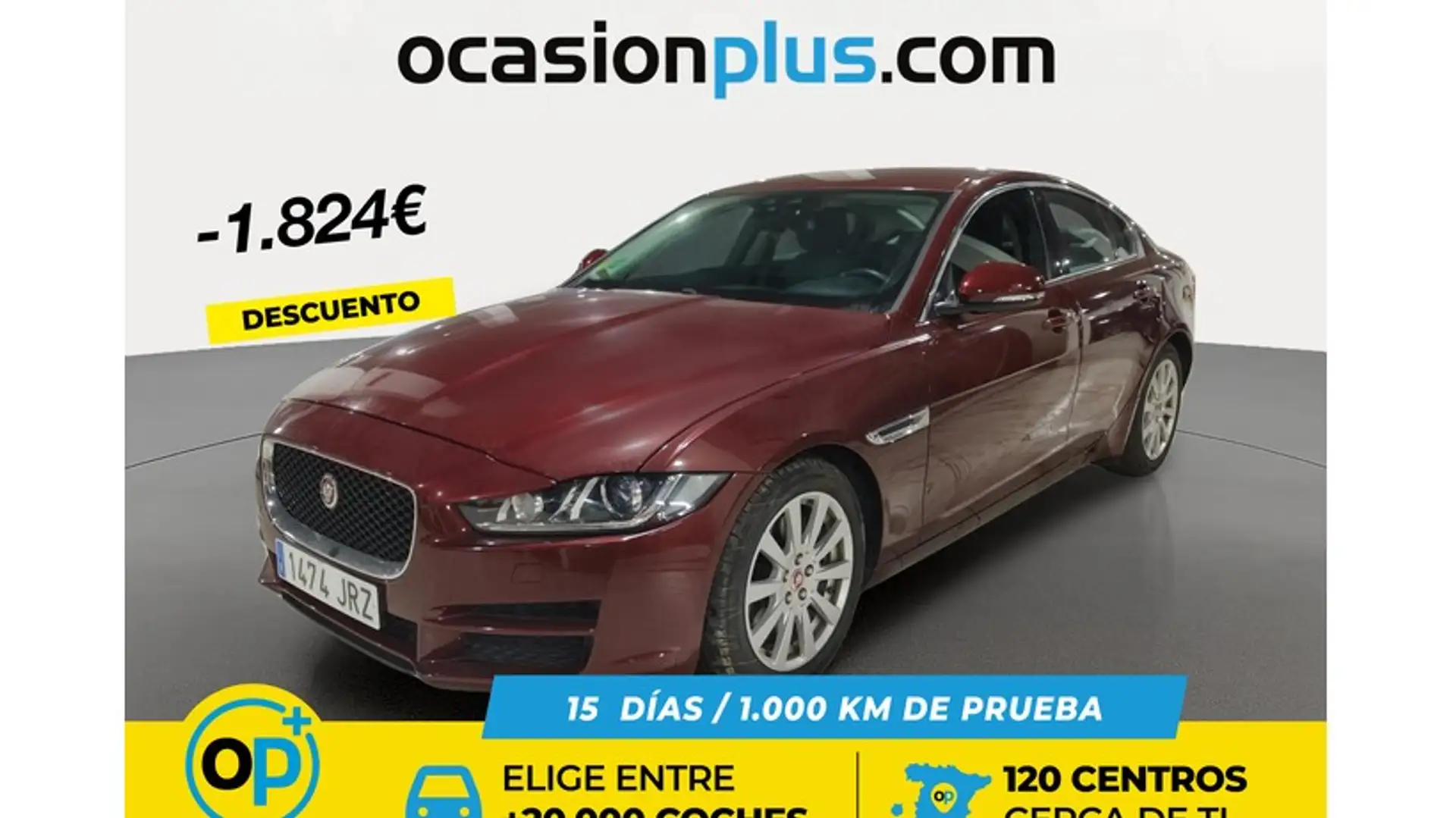 Jaguar XE 2.0 Diesel Pure 180 Rojo - 1