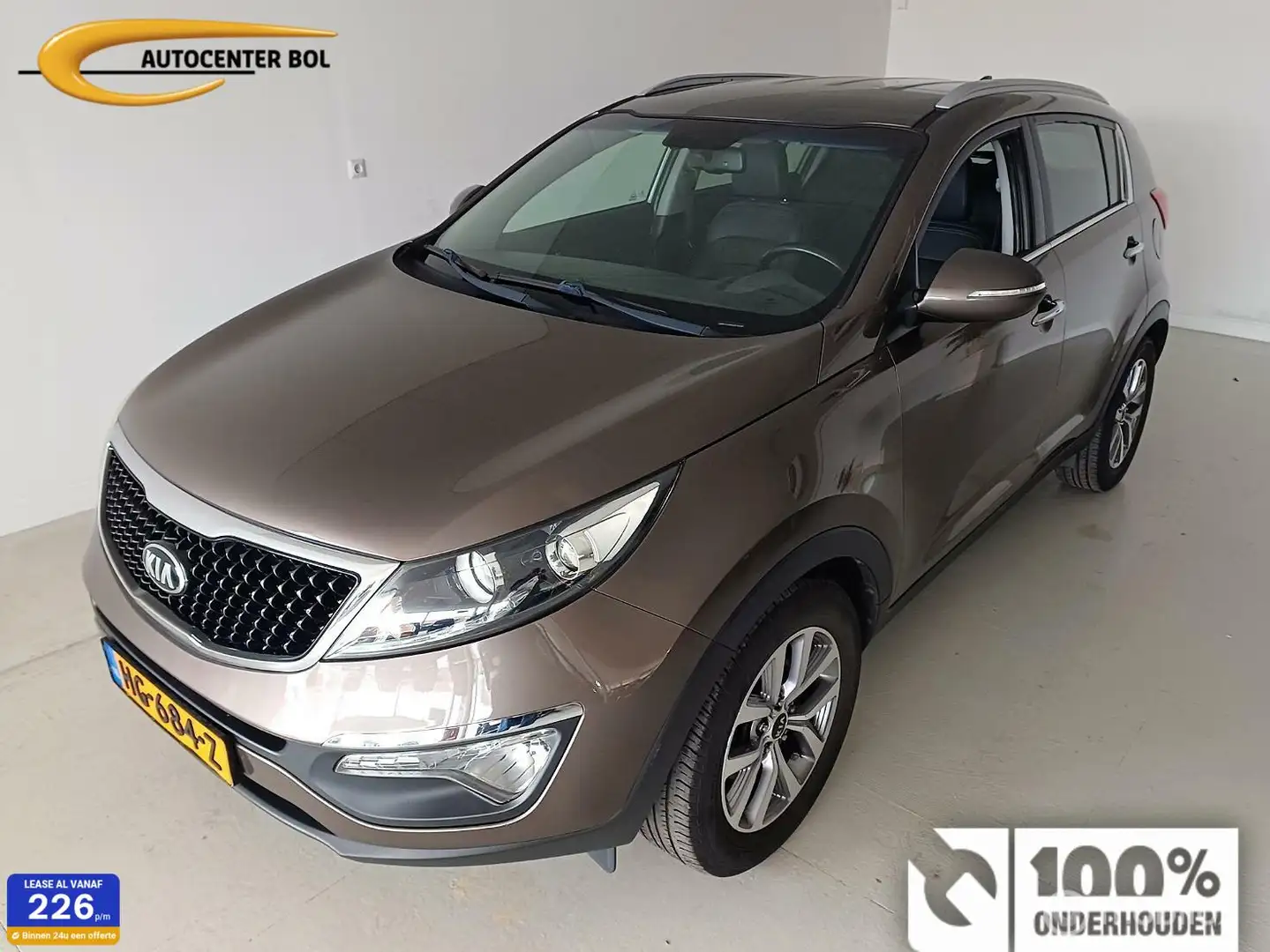 Kia Sportage 1.6 GDI DynamicPlusLine Brun - 1