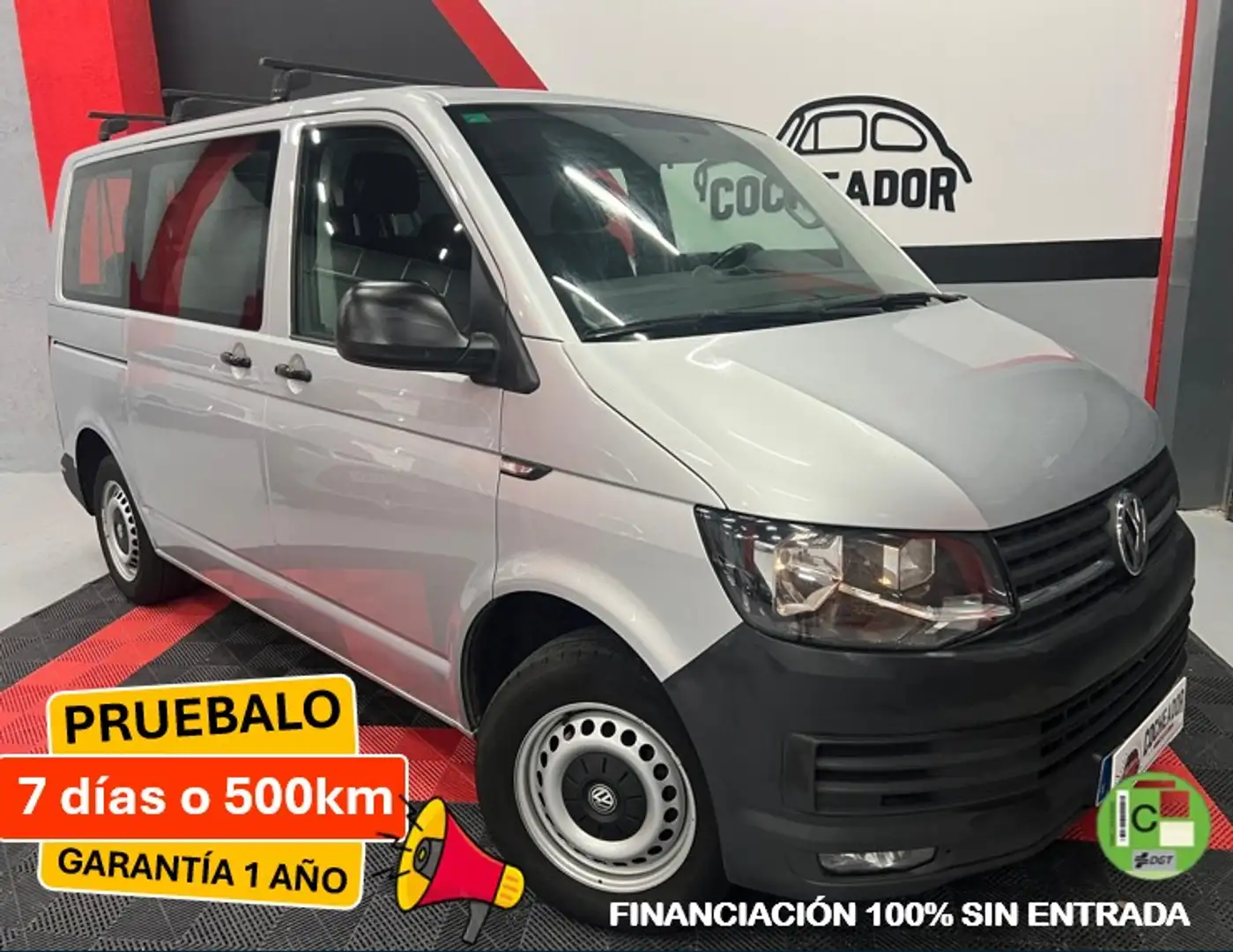 Volkswagen Transporter Mixto 2.0TDI SCR BMT 110kW Grau - 1