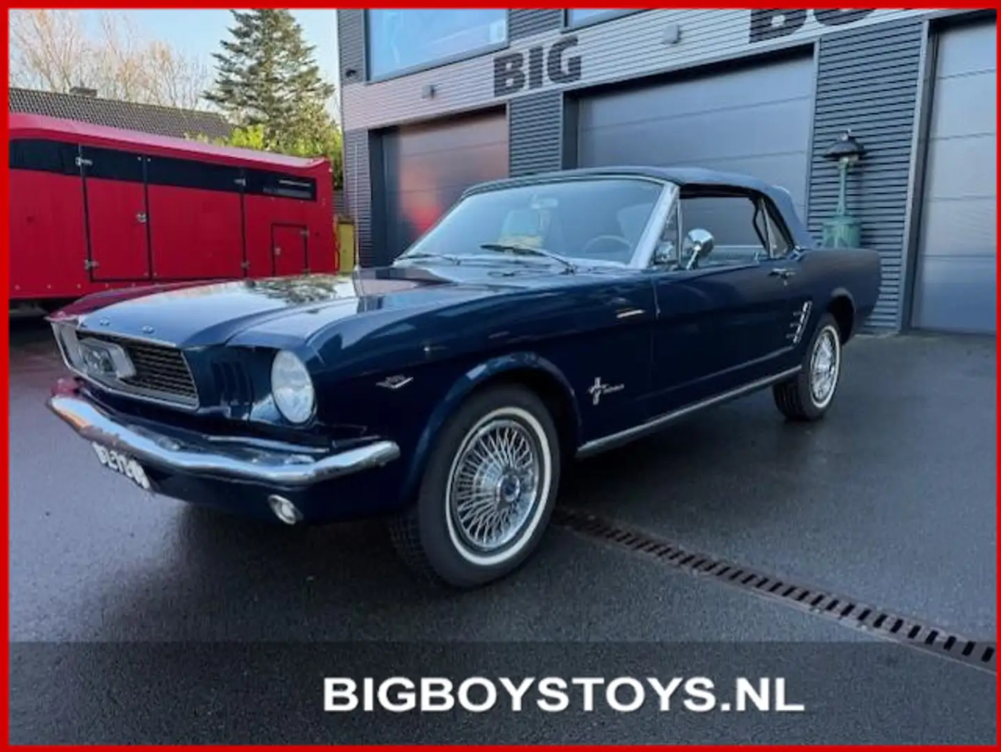 Ford Mustang Cabriolet V8 Blau - 2