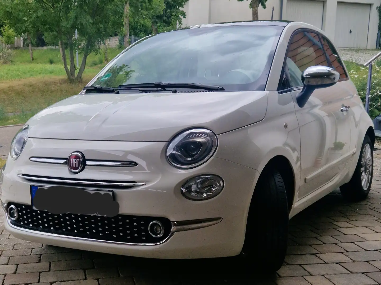 Fiat 500 1.2 8V Lounge Weiß - 1
