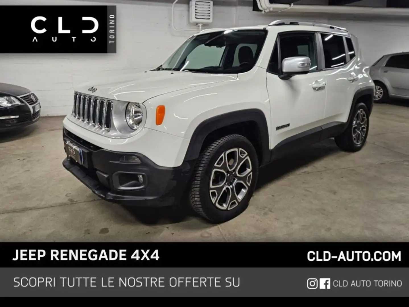 Jeep Renegade 2.0 Mjt 140CV 4WD Active Drive Limited Bianco - 1