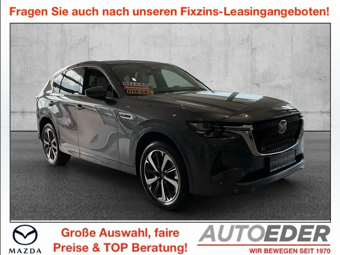 Mazda CX-60 3.3L e-SKYACTIV D AWD TAKUMI PLUS Aut. Grau - 1