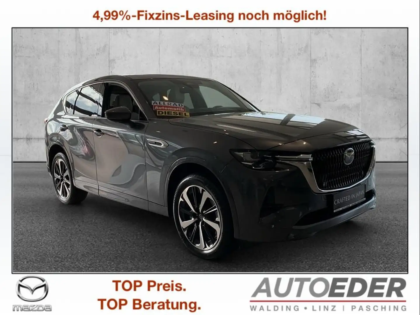 Mazda CX-60 3.3L e-SKYACTIV D AWD TAKUMI PLUS Aut. Grau - 1