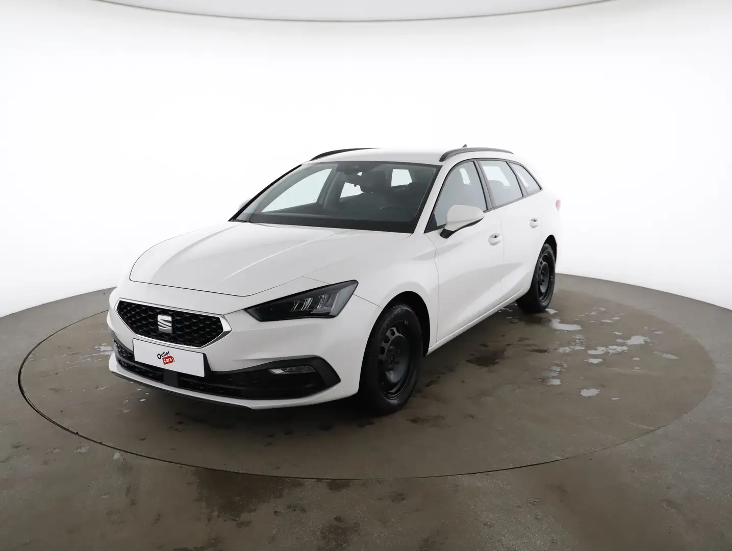 SEAT Leon ST 2.0 TDI Style DSG ASSIST+AHK+LED+NAV+TEMP Weiß - 2