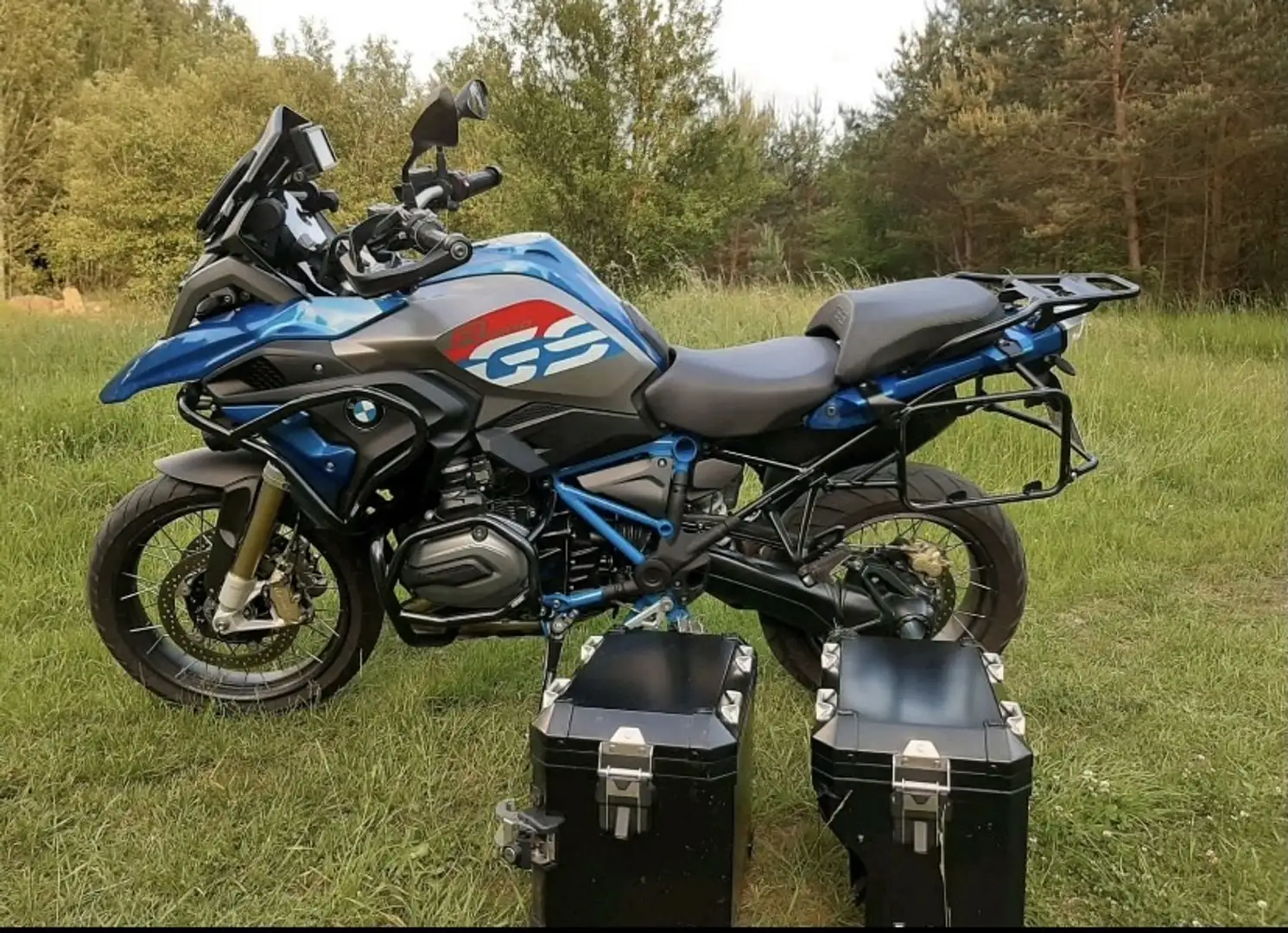 BMW R 1200 GS Sondermodell Rallye Blau - 1