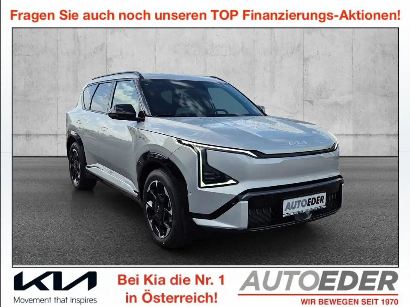 Kia EV5 FWD 81,4kWh GT-Line Silber - 1