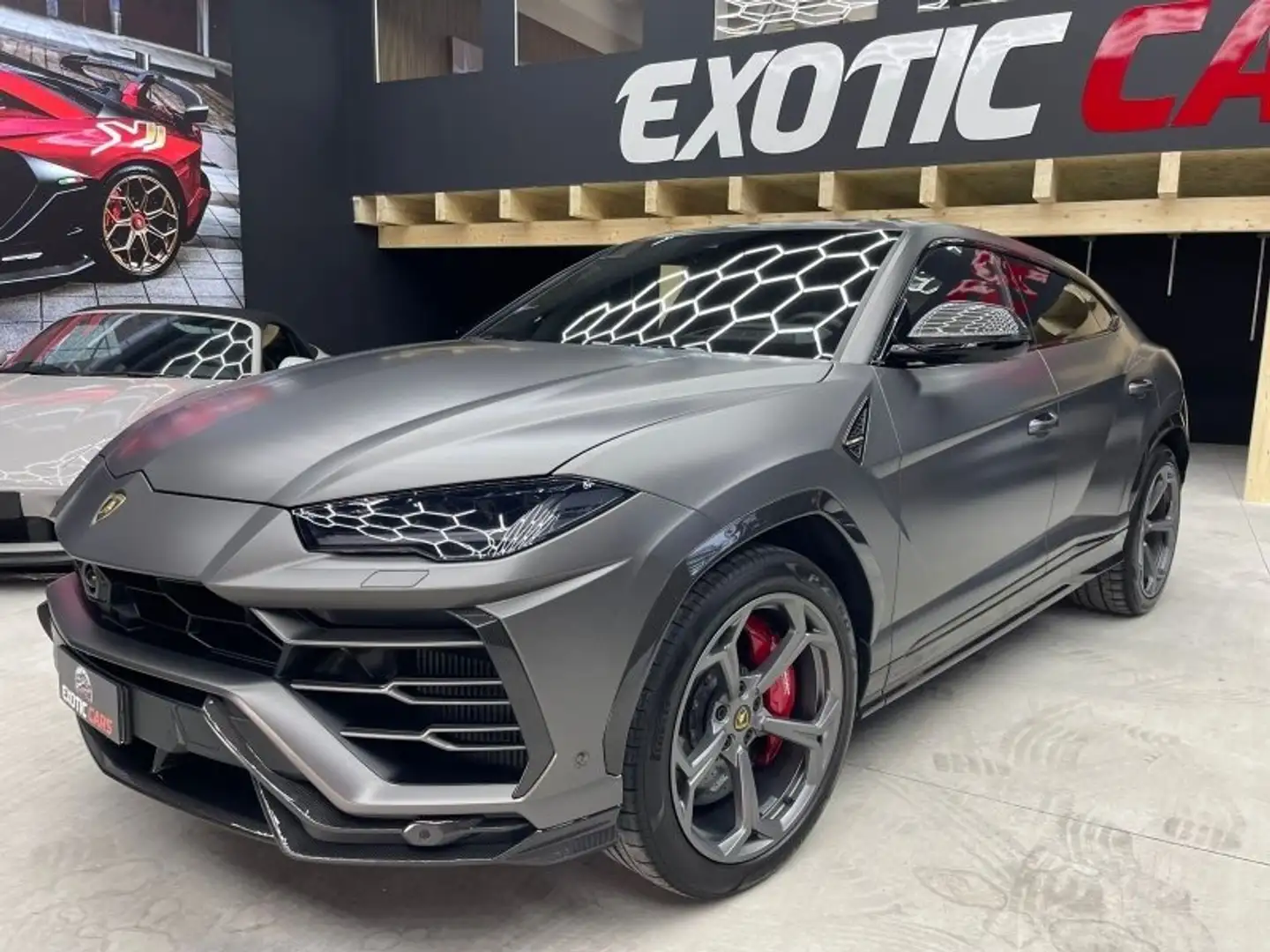 Lamborghini Urus Urus 4.0 V8 650 ch BVA8 Graphite Capsule Grau - 1