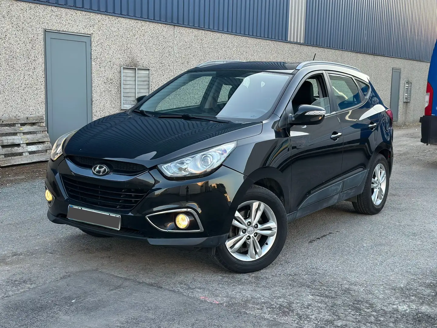 Hyundai iX35 1.7 CRDi van het jaar 2012 met slechts 113.000km! Zwart - 2