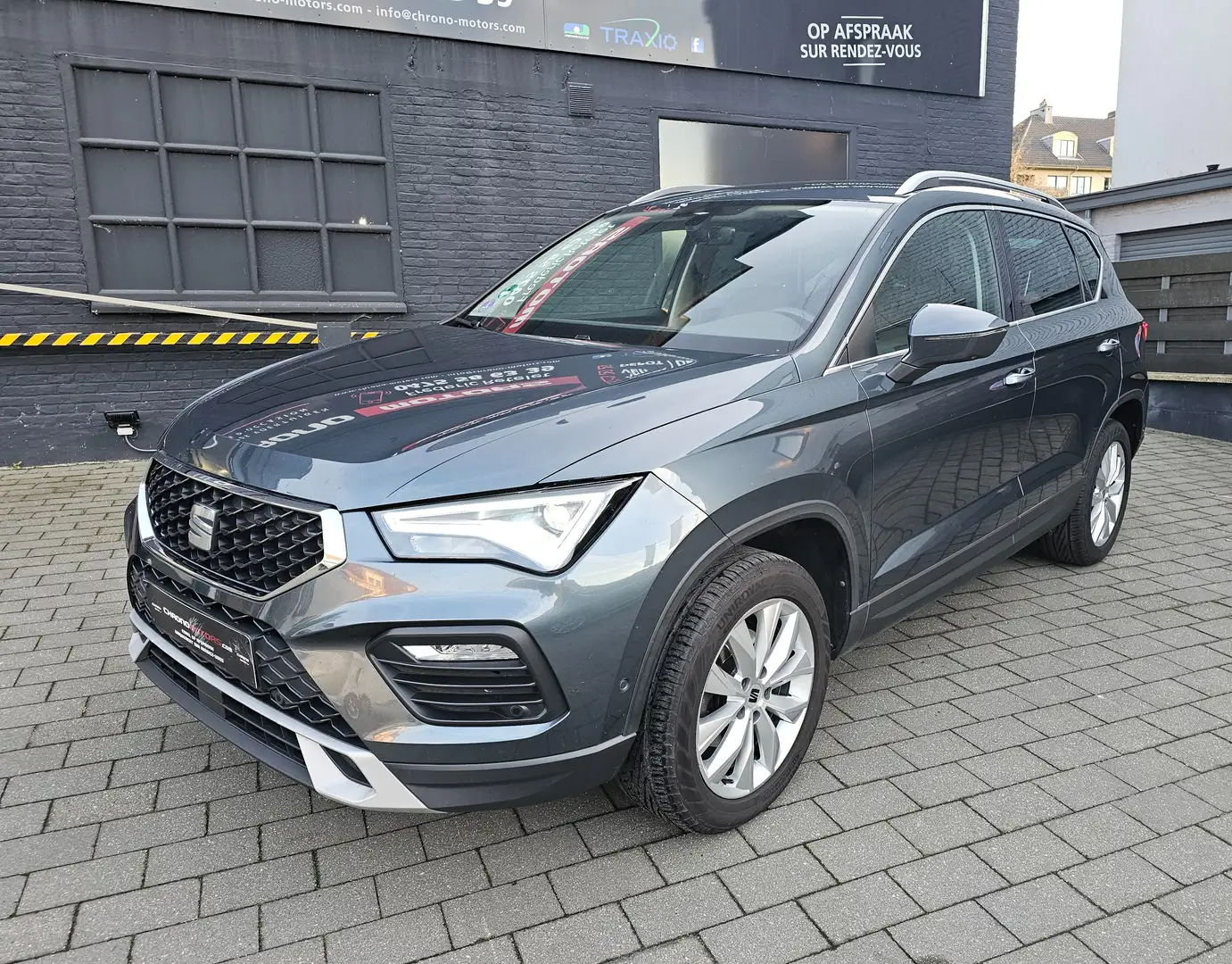 SEAT Ateca 1.0 TSI Style Led Gps Euro 6D Caméra Px Tvac Grijs - 2