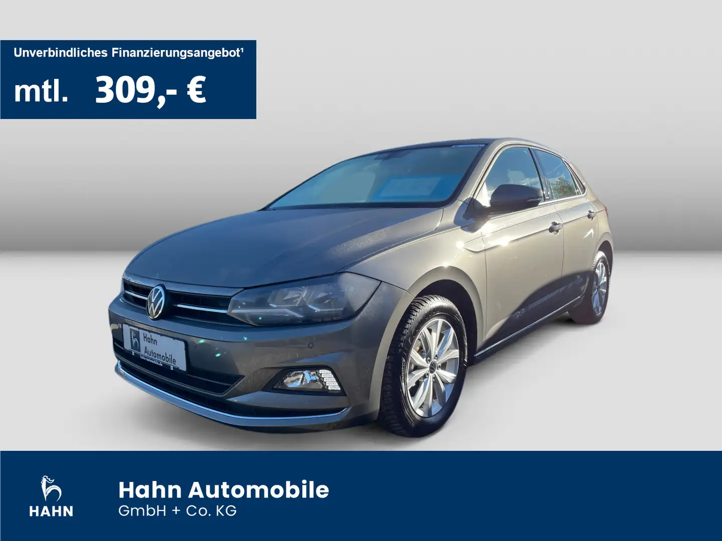 Volkswagen Polo 1.0TSI DSG Highline Navi ACC AHK Sitzh DAB Grau - 1
