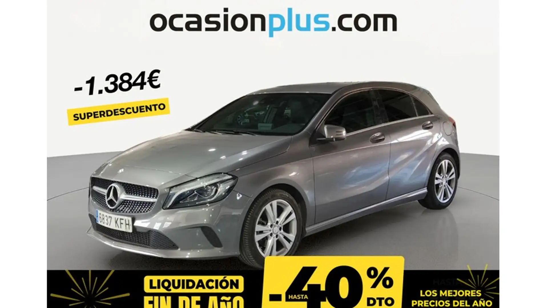 Mercedes-Benz A 200 200d Gris - 1