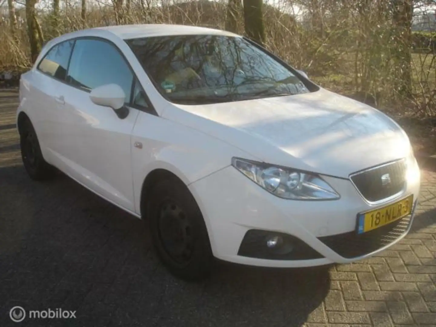 SEAT Ibiza 1.2 TDI Airco - Cruise. Motor loopt onregelmatig Wit - 1
