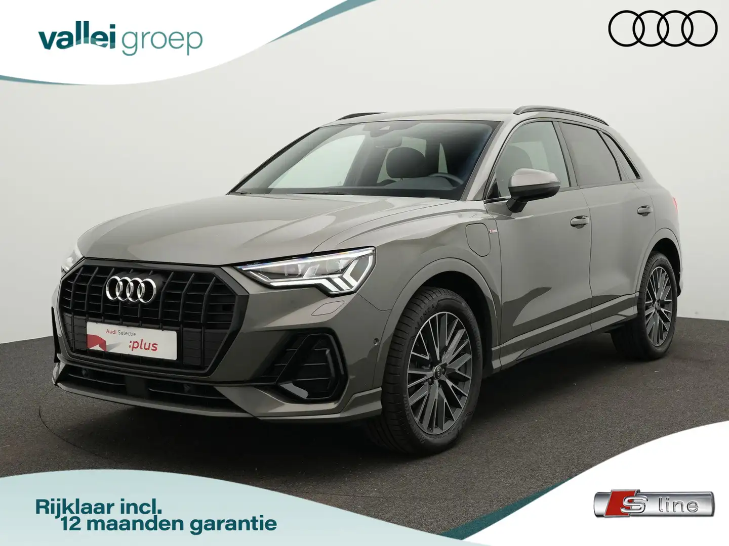 Audi Q3 45 TFSI e 245 pk S-tronic S-Line | Rondomzicht cam Grijs - 1
