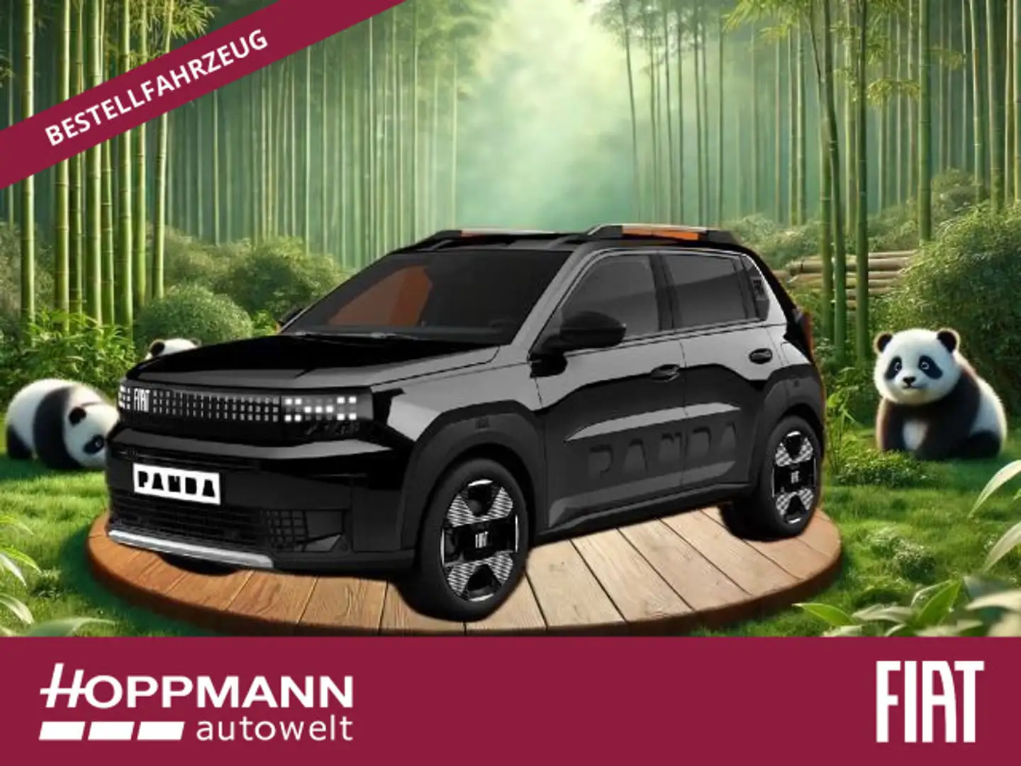 Fiat Grande Panda Sonderedition *LEASINGKNALLER* Schwarz - 1