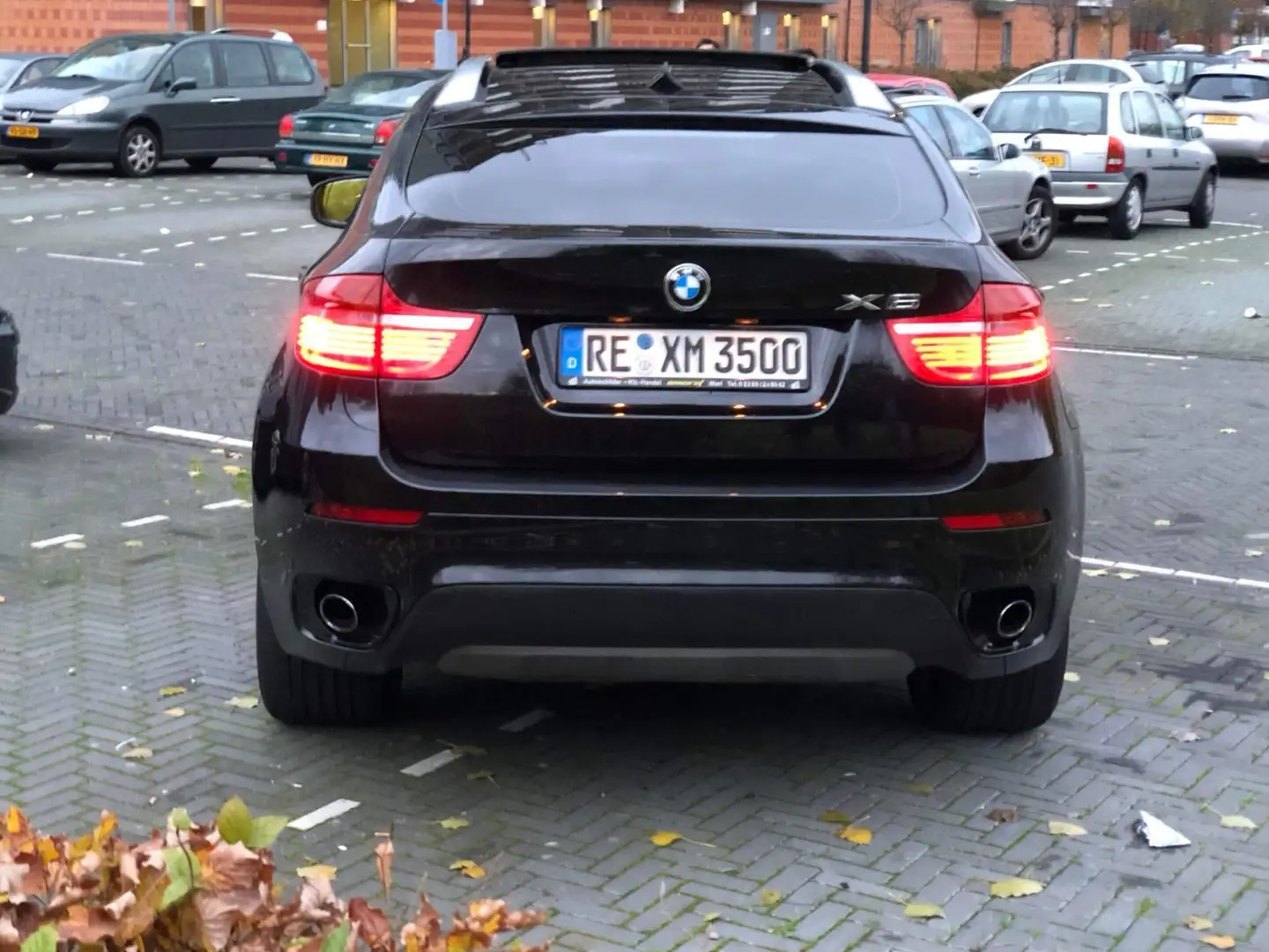 BMW X6 xDrive35d Zwart - 2